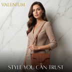 Valenium PU Faux Leather Crossbody Sling Bag (Brown)