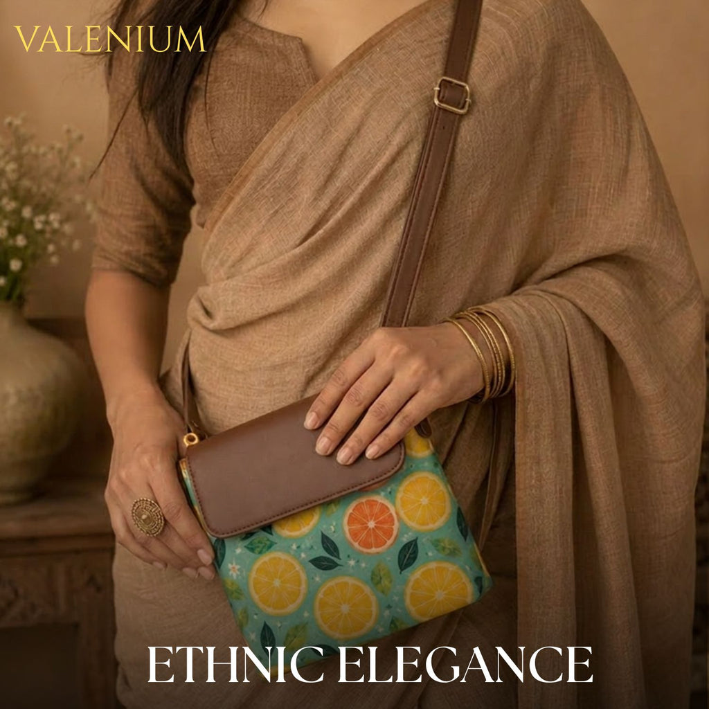 Valenium Citrus Crossbody Sling Bag