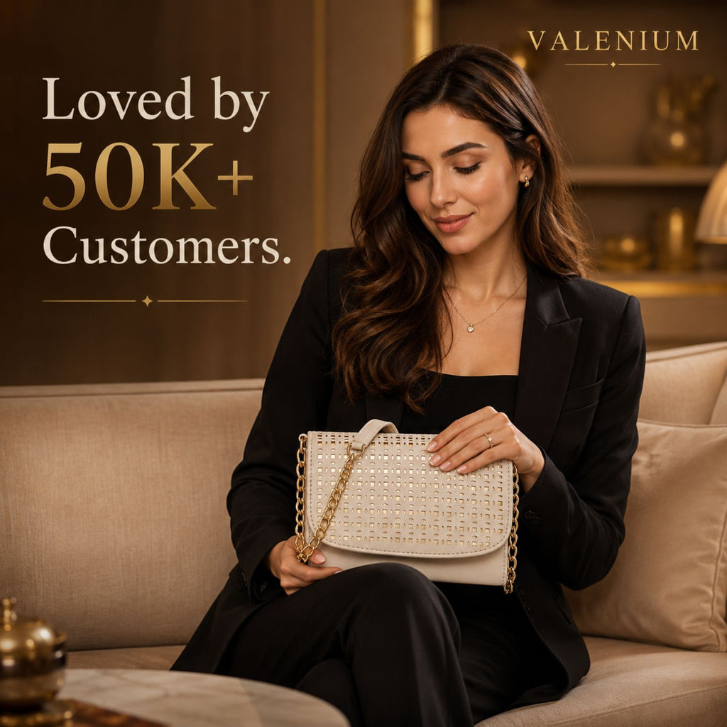 Valenium Crossbody sling White slr