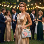 Valenium Floral Print Sling Bag (Sage Green)