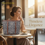 Valenium Women's Jute Laptop Bag (Brown & Black)