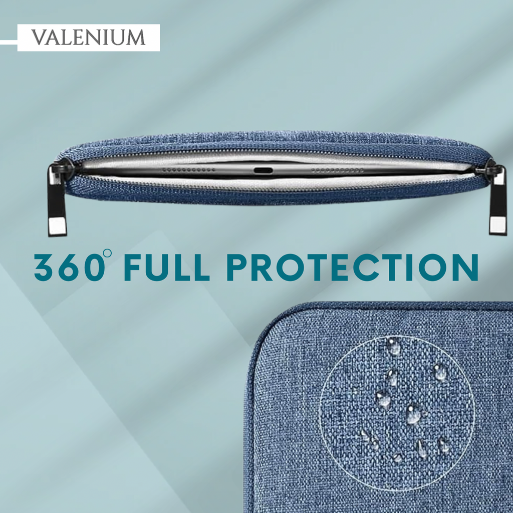 Valenium 11.6” Polyester Tablet Case Cover (Blue)