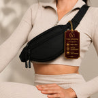 Valenium Adjustable Waist Fanny Bag (Black)